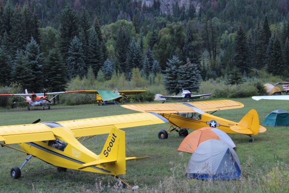 Driving North from Crystal Mill, we stopped in and checked out the field of planes, campers, and food trucks. Maybe our next adventure will be flying??